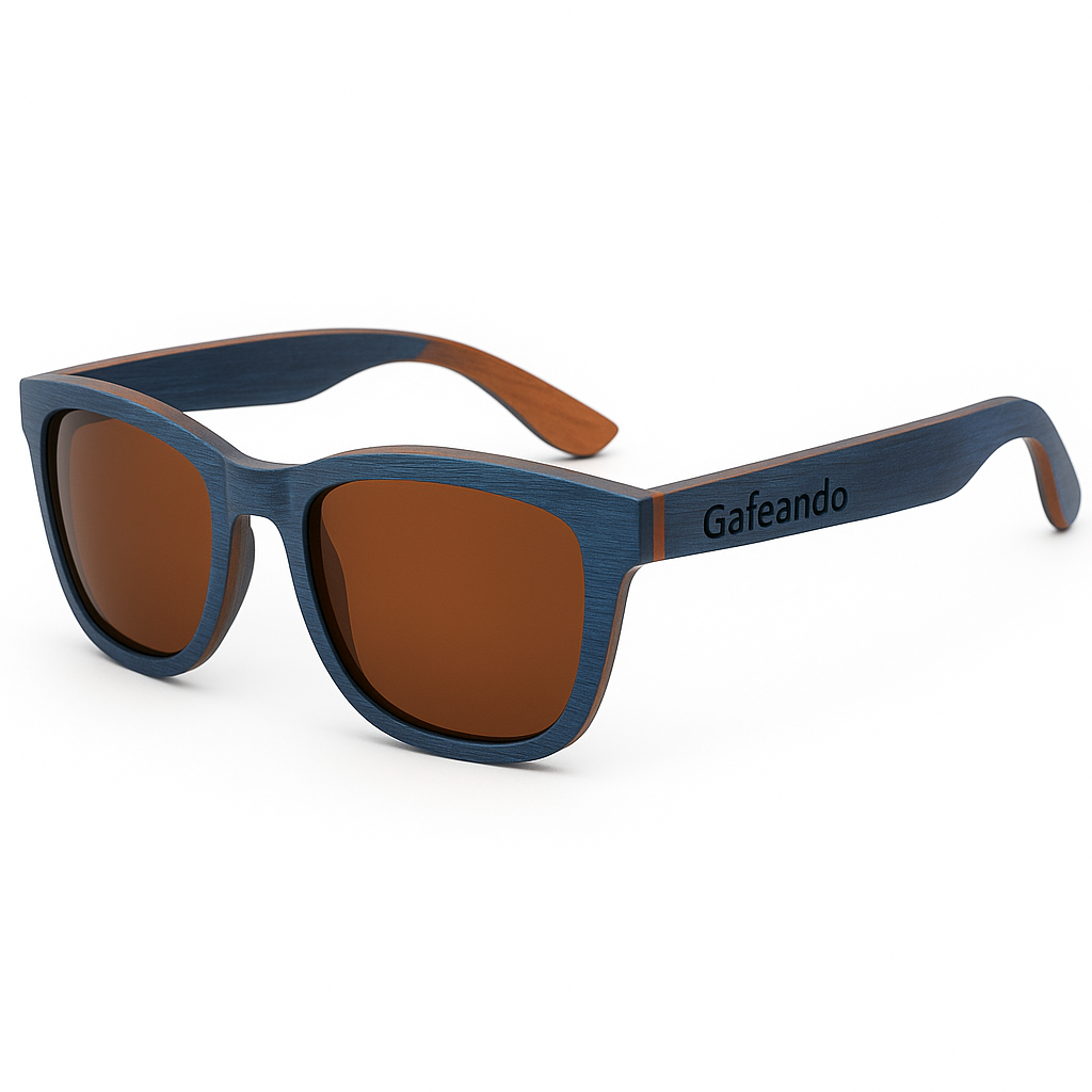 Gafeando “Skate” · Gafas de sol de madera polarizadas UV400
