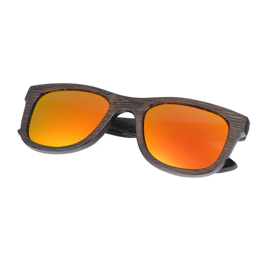 Gafeando "Jungla" · Gafas de sol de madera de cebra polarizadas UV400