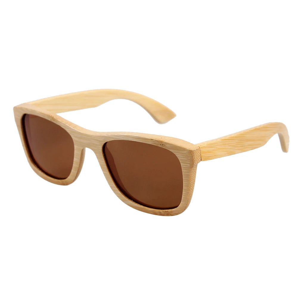 Gafeando "Jungla" · Gafas de sol de madera de cebra polarizadas UV400