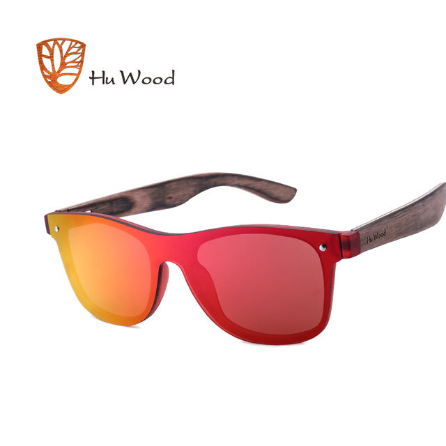 HU WOOD. Gafas de sol de madera de bambú unisex. Polarizadas. UV400