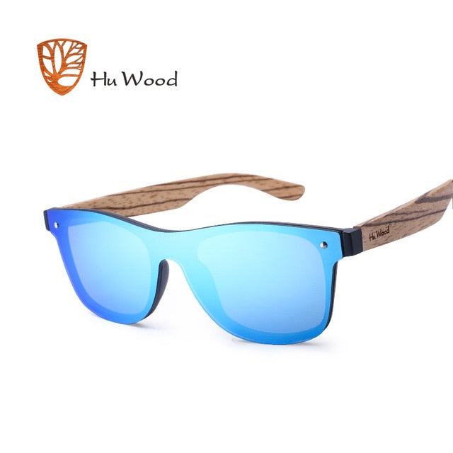 HU WOOD. Gafas de sol de madera de bambú unisex. Polarizadas. UV400