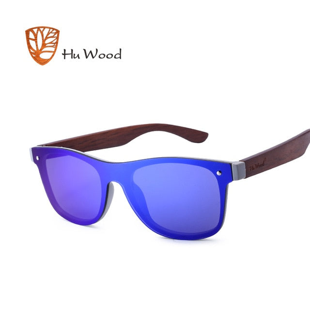 HU WOOD. Gafas de sol de madera de bambú unisex. Polarizadas. UV400