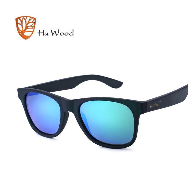 HU WOOD. Gafas de sol de madera de bambú unisex. Polarizadas. UV400