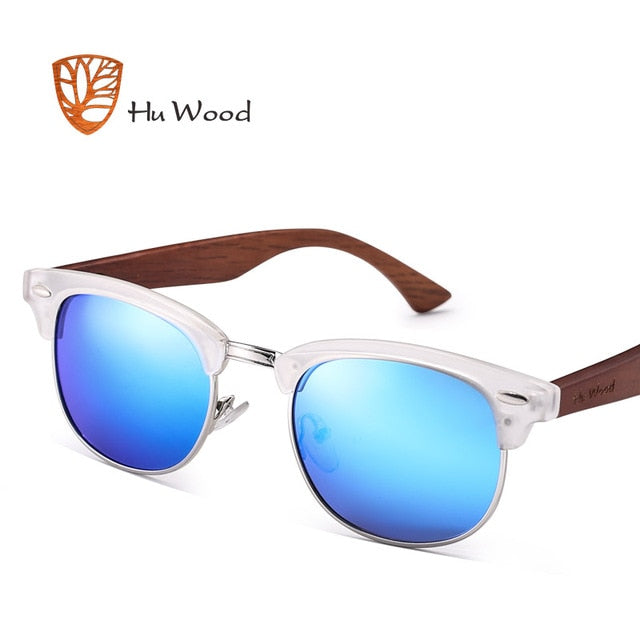 HU WOOD. Gafas de sol de madera de bambú unisex. Polarizadas. UV400