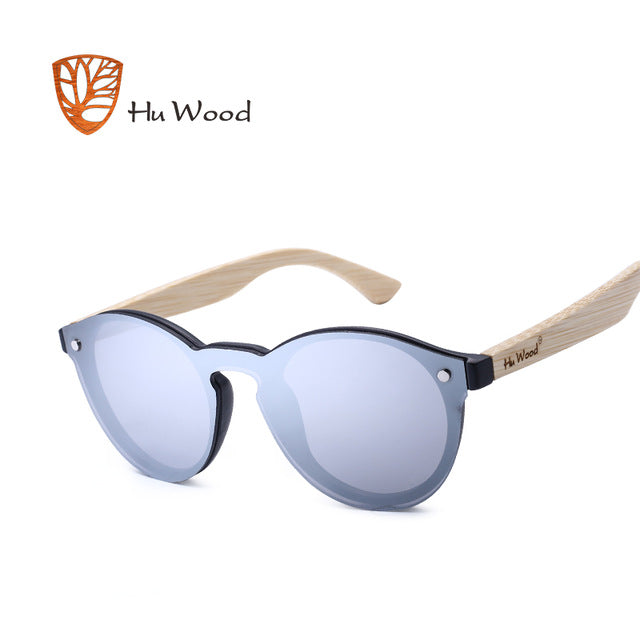 HU WOOD. Gafas de sol para mujer de madera multicolor.