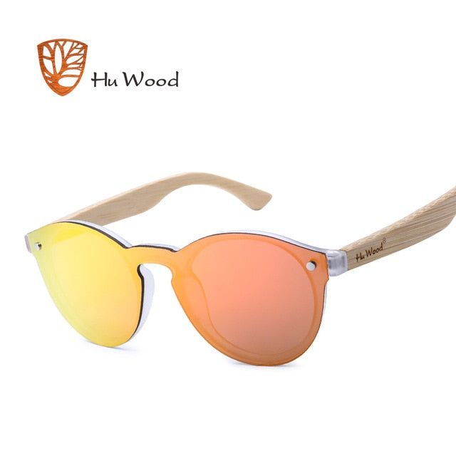 HU WOOD. Gafas de sol para mujer de madera multicolor.