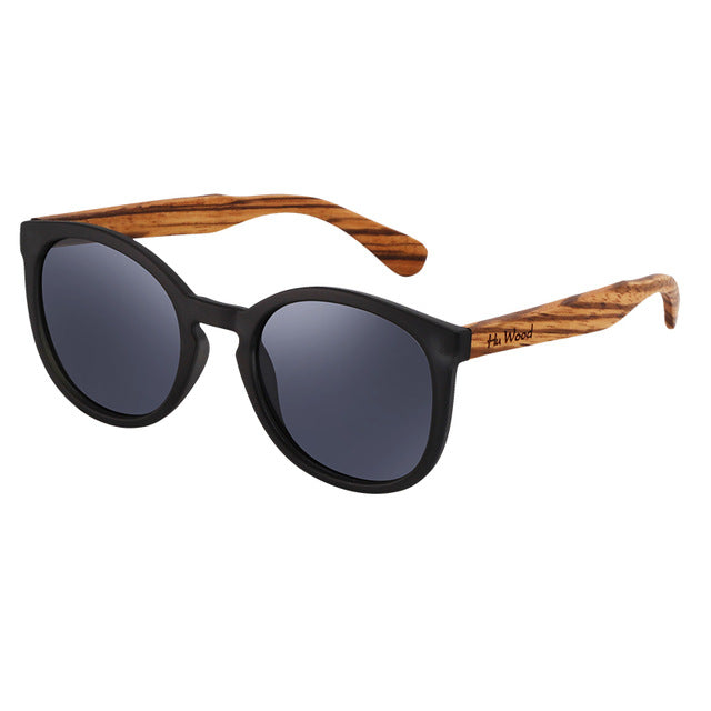 HU WOOD. Gafas de sol de madera de bambú unisex. Polarizadas. UV400