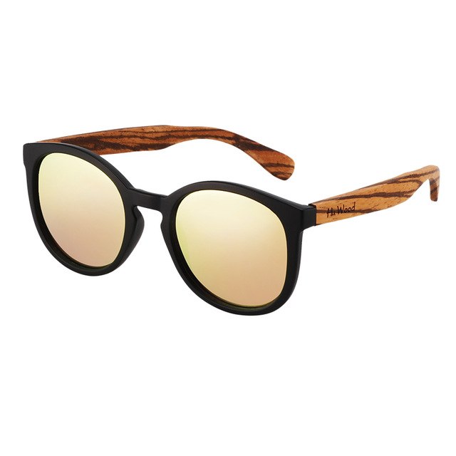 HU WOOD. Gafas de sol de madera de bambú unisex. Polarizadas. UV400
