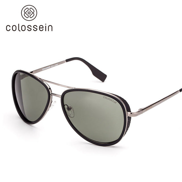 COLOSSEIN. Estilo Pilot. Gafas de sol. Polarizadas. UV400