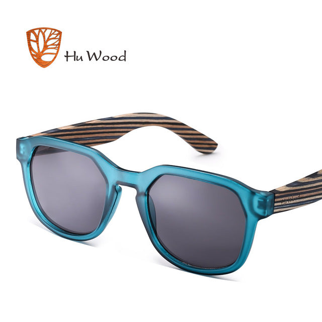 HU WOOD. Gafas de sol de madera de bambú unisex. Polarizadas. UV400