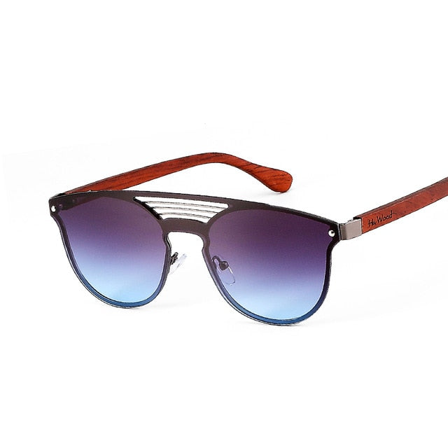 HU WOOD. Gafas de sol de madera de bambú unisex. Polarizadas. UV400
