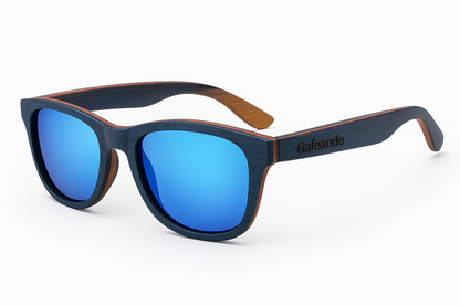 Gafeando “Skate” · Gafas de sol de madera polarizadas UV400