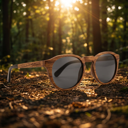 Gafeando "Búho" · Gafas de sol de madera polarizadas UV400