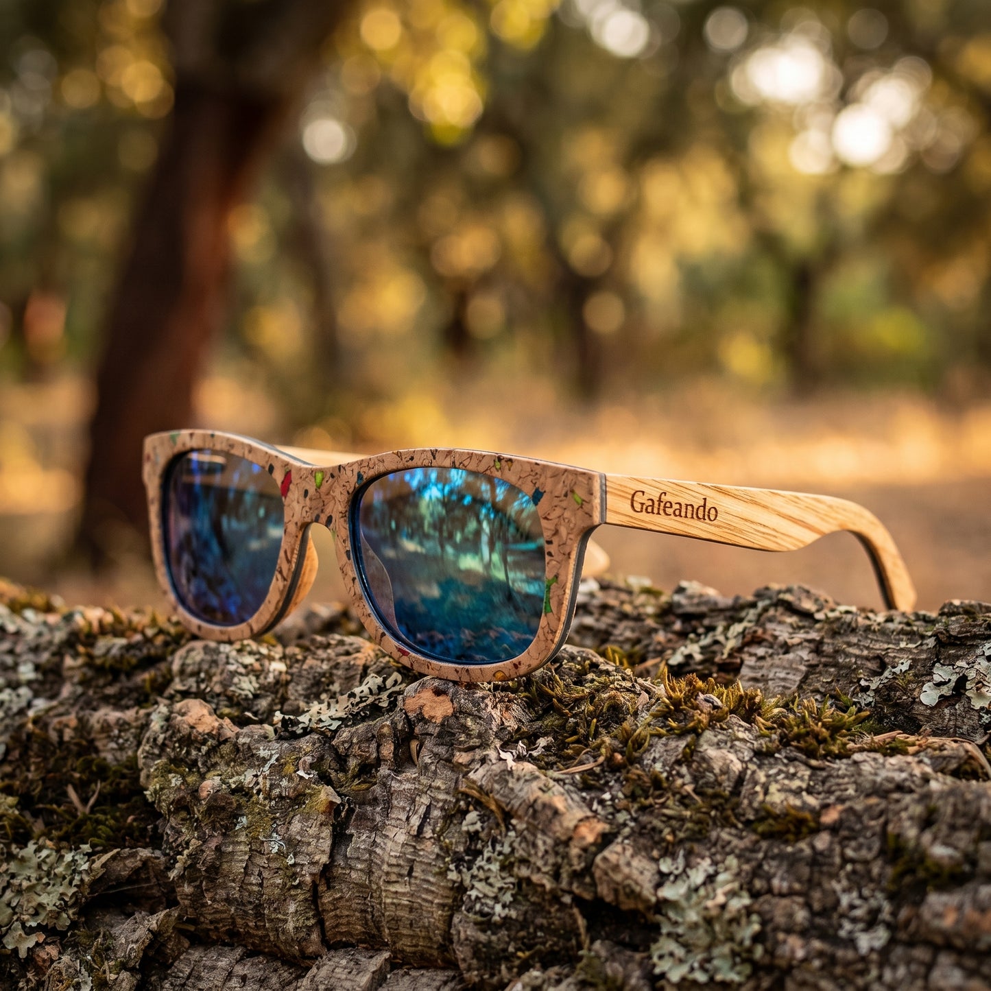 Gafeando “Cork” · Gafas de sol de corcho polarizadas UV400
