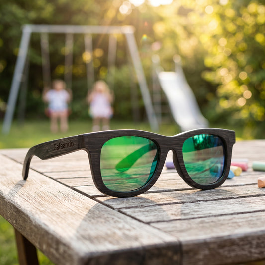 Gafeando Infantil · Gafas de sol de madera de haya polarizadas UV400