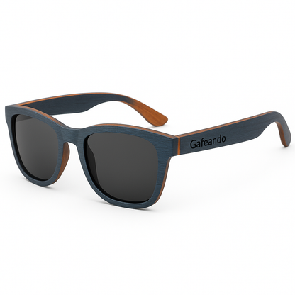 Gafeando “Skate” · Gafas de sol de madera polarizadas UV400
