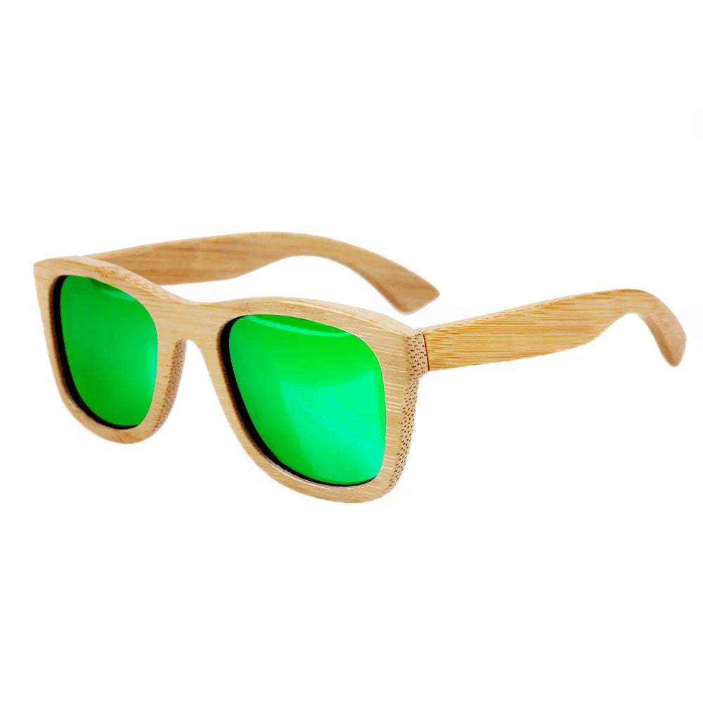 Gafeando "Jungla" · Gafas de sol de madera de cebra polarizadas UV400