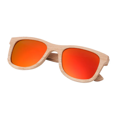 Gafeando "Jungla" · Gafas de sol de madera de cebra polarizadas UV400