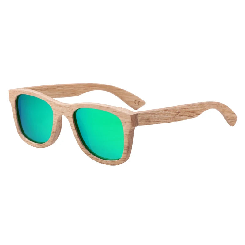 Gafeando "Jungla" · Gafas de sol de madera de cebra polarizadas UV400