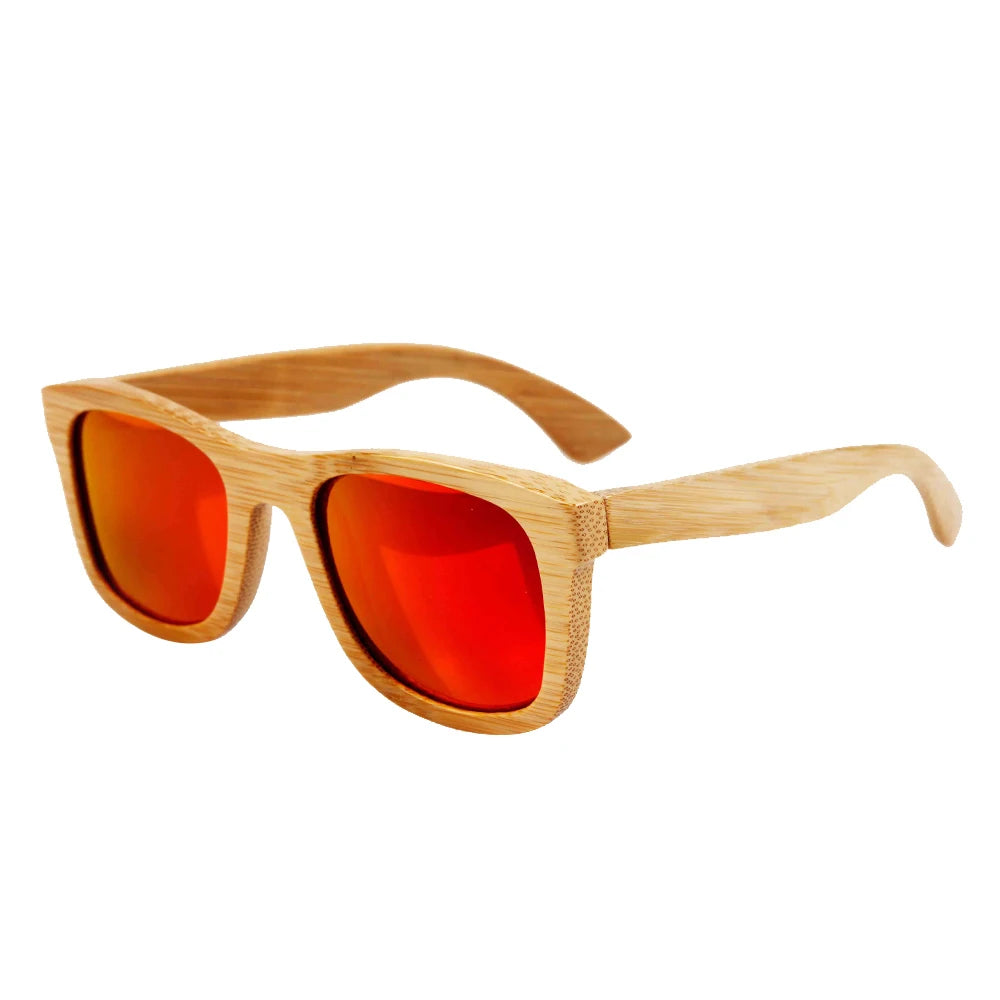 Gafeando "Jungla" · Gafas de sol de madera de cebra polarizadas UV400