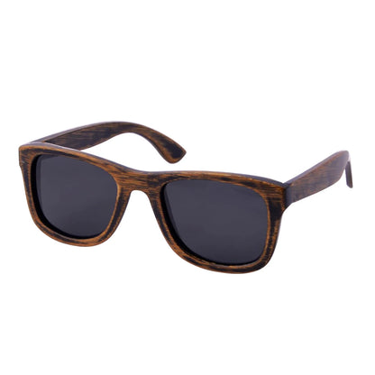 Gafeando "Jungla" · Gafas de sol de madera de cebra polarizadas UV400