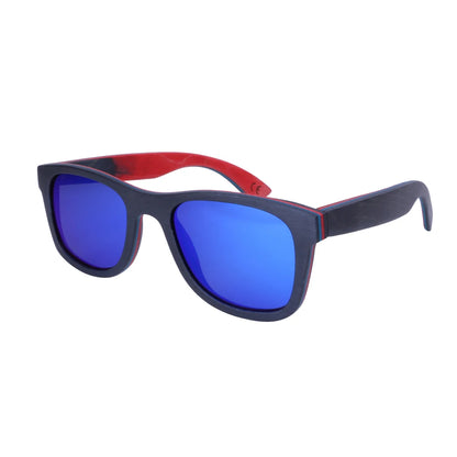 Gafeando “Skate Beach” · Gafas de sol de madera polarizadas UV400