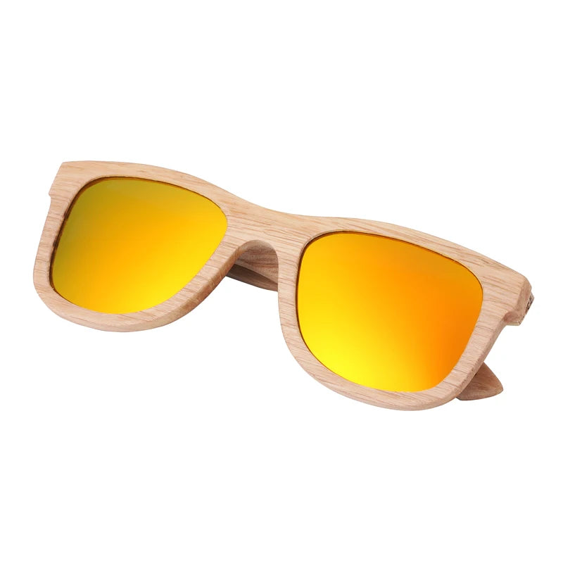 Gafeando "Jungla" · Gafas de sol de madera de cebra polarizadas UV400