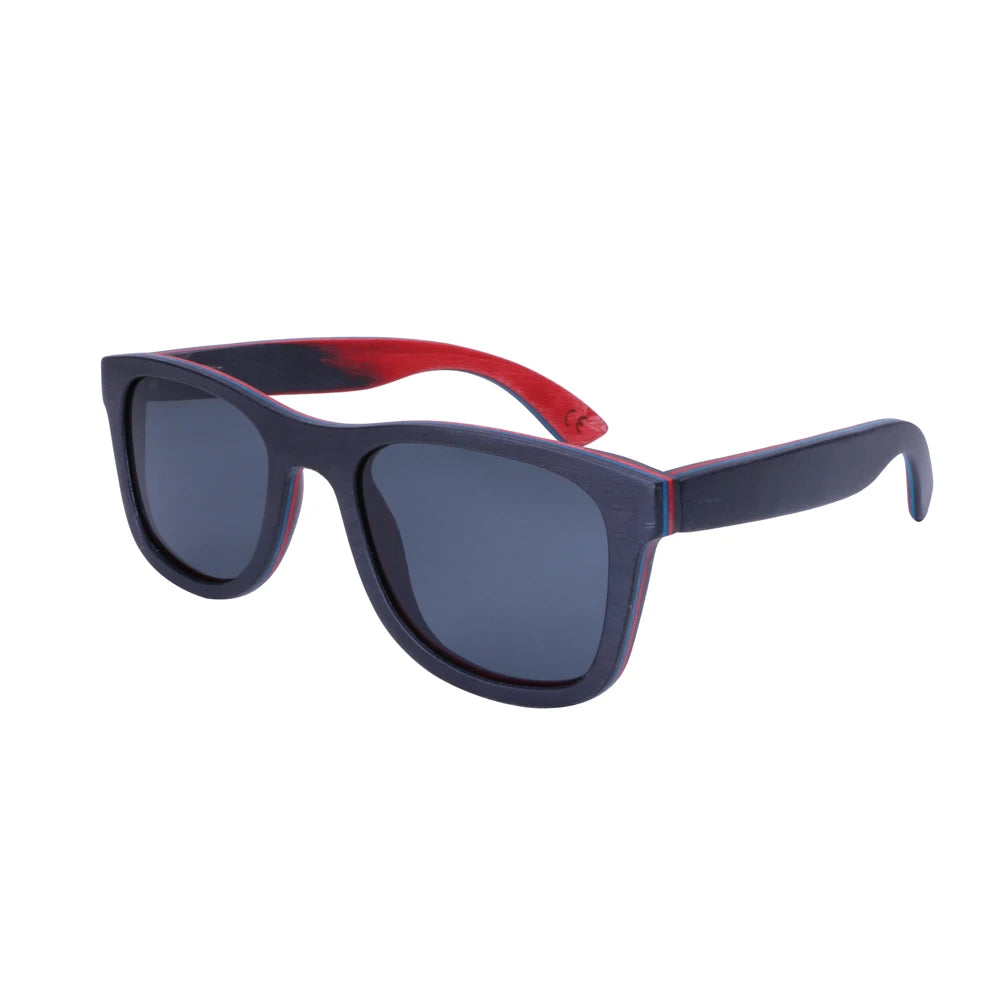 Gafeando “Skate Beach” · Gafas de sol de madera polarizadas UV400