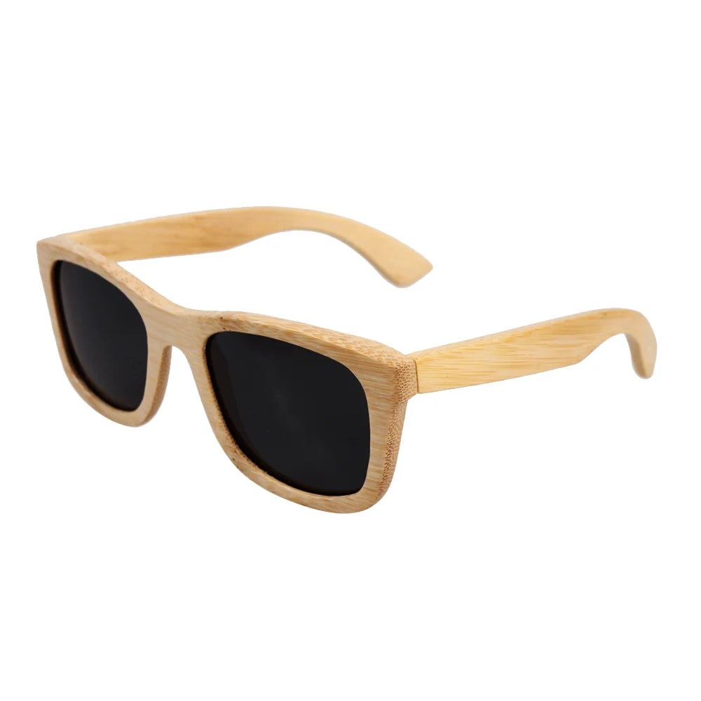 Gafeando "Jungla" · Gafas de sol de madera de cebra polarizadas UV400