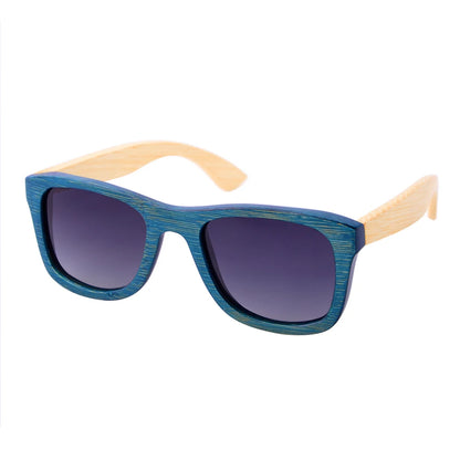 Gafeando "Jungla" · Gafas de sol de madera de cebra polarizadas UV400