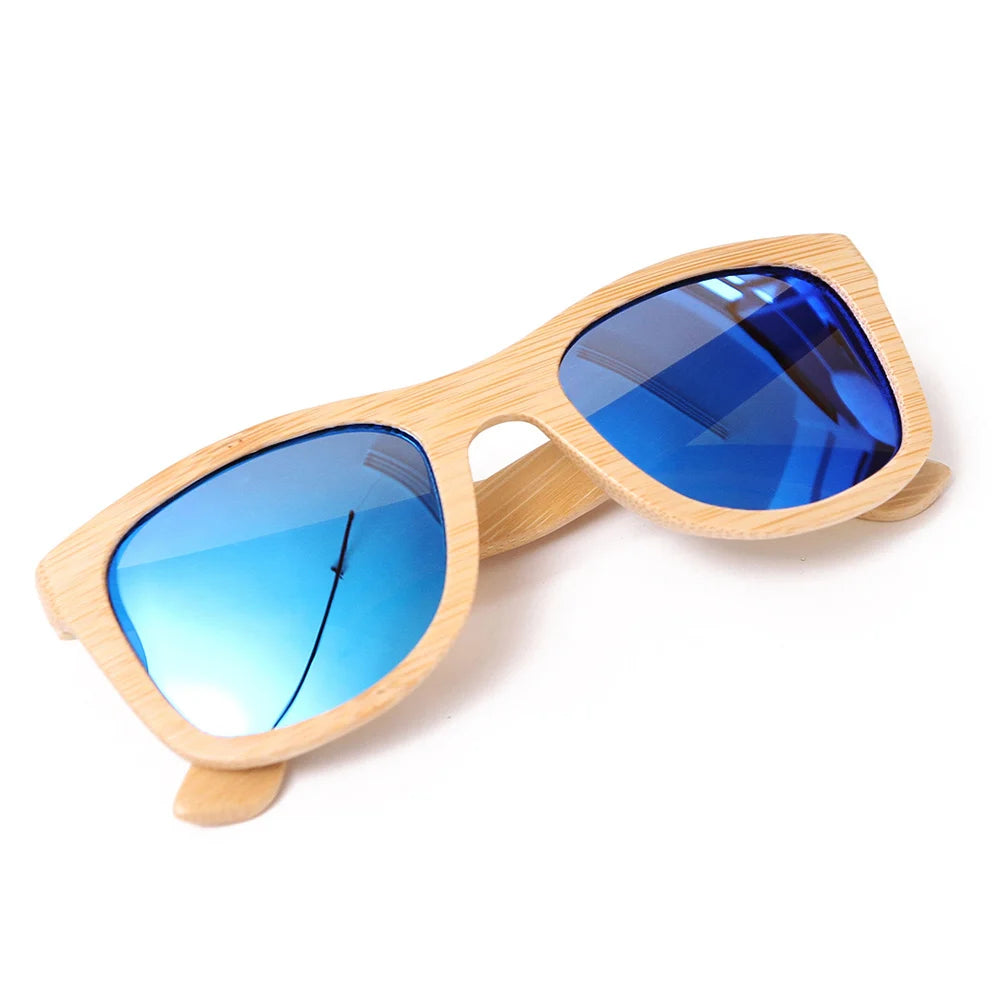 Gafeando "Jungla" · Gafas de sol de madera de cebra polarizadas UV400