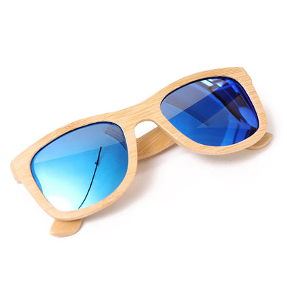 Gafeando "Jungla" · Gafas de sol de madera de cebra polarizadas UV400