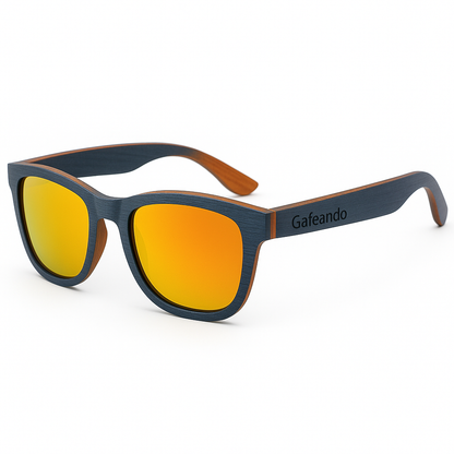 Gafeando “Skate” · Gafas de sol de madera polarizadas UV400