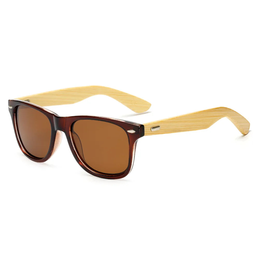 Gafeando “Wood” · Gafas de sol de bambú polarizadas UV400
