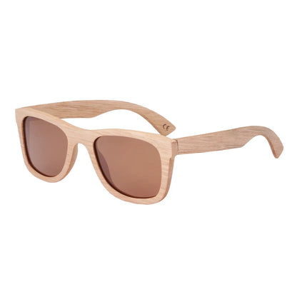 Gafeando "Jungla" · Gafas de sol de madera de cebra polarizadas UV400