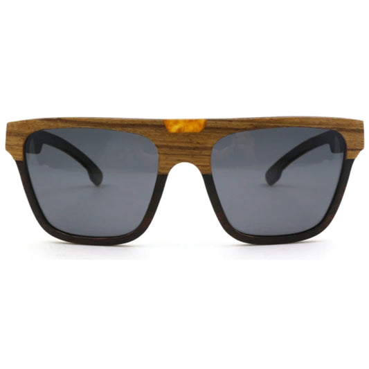 Gafeando “Zebra Wood” · Gafas de sol de madera polarizadas UV400