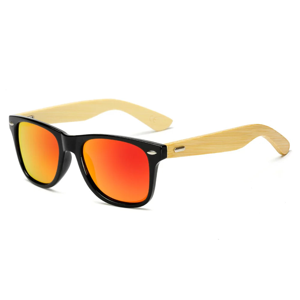 Gafeando “Wood” · Gafas de sol de bambú polarizadas UV400