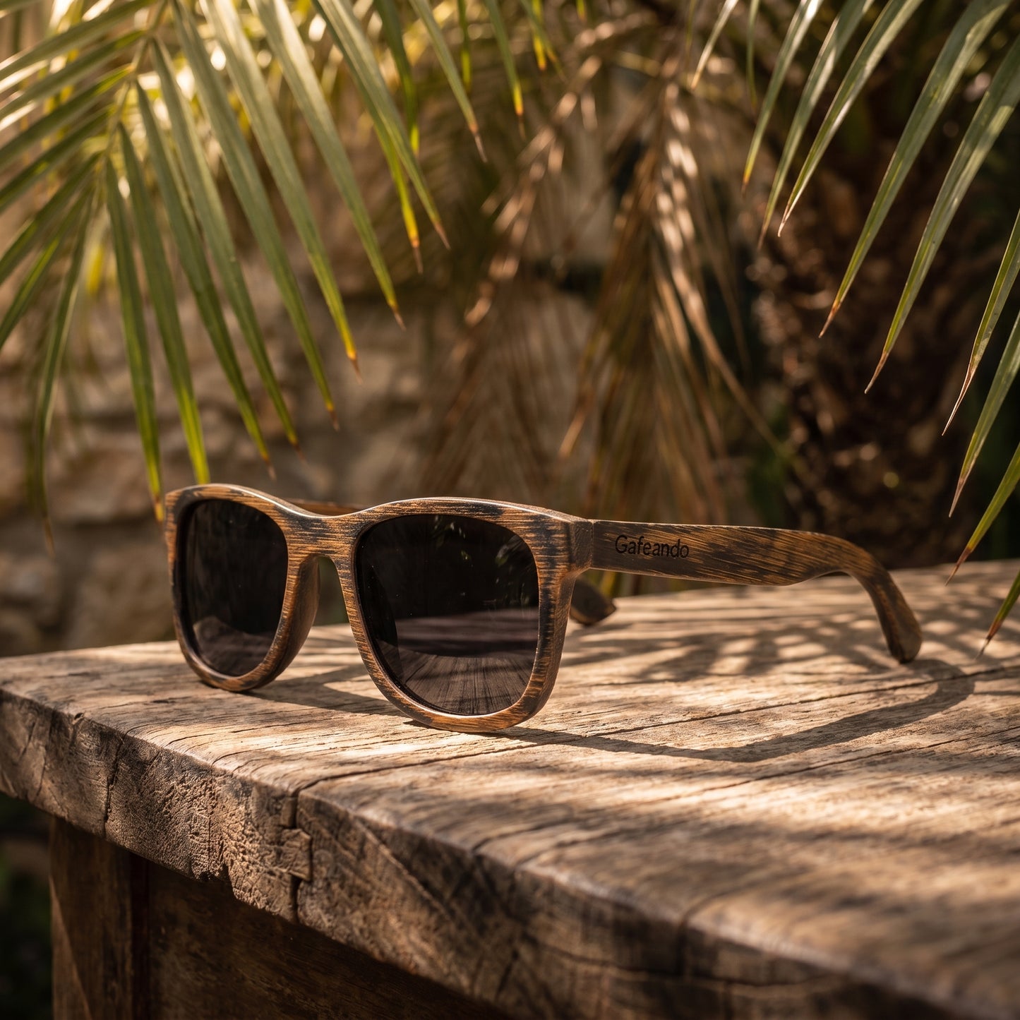 Gafeando "Sombra" · Gafas de sol de madera polarizadas UV400