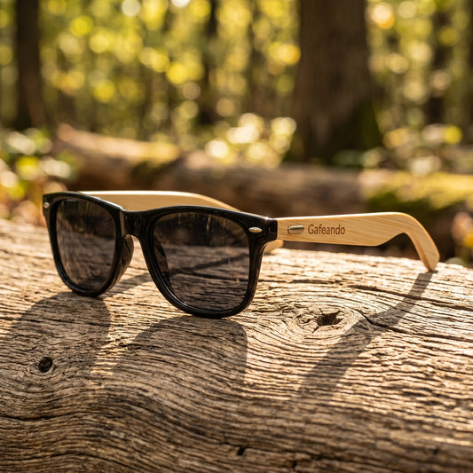 Gafeando “Wood” · Gafas de sol de bambú polarizadas UV400