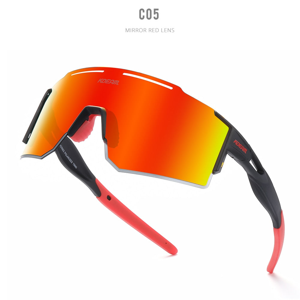 KDEAM. "CYCLING Rimless". Polarizadas, Unisex, UV400.
