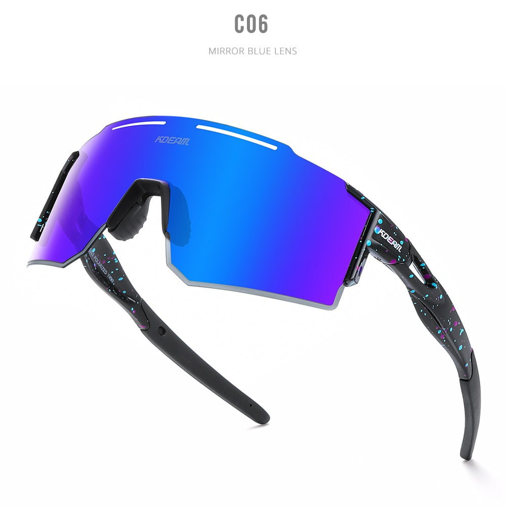 KDEAM. "CYCLING Rimless". Polarizadas, Unisex, UV400.
