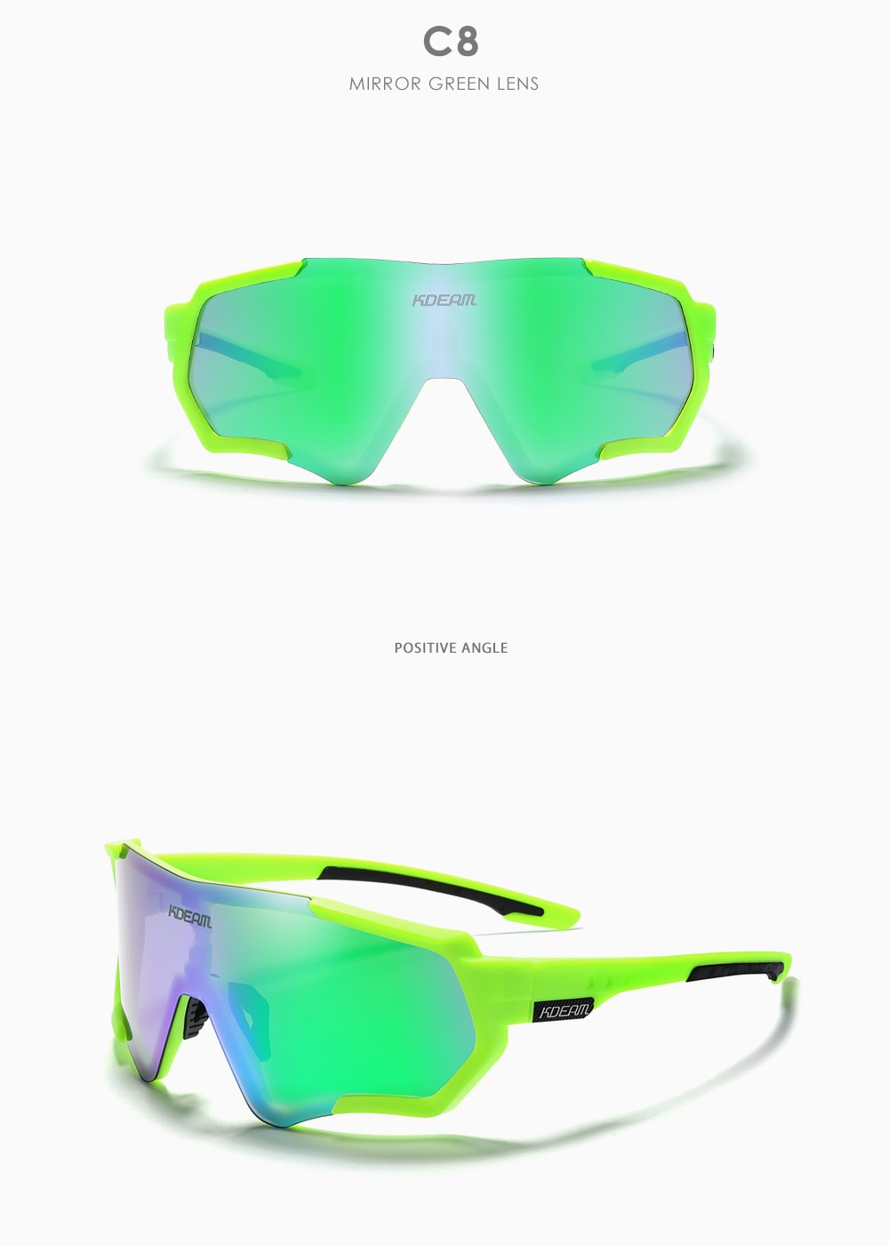 KDEAM. "CYCLING TR90". Polarizadas, Unisex, UV400.