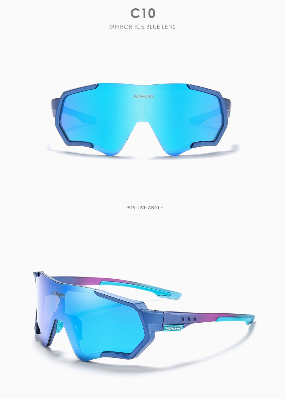 KDEAM. "CYCLING TR90". Polarizadas, Unisex, UV400.