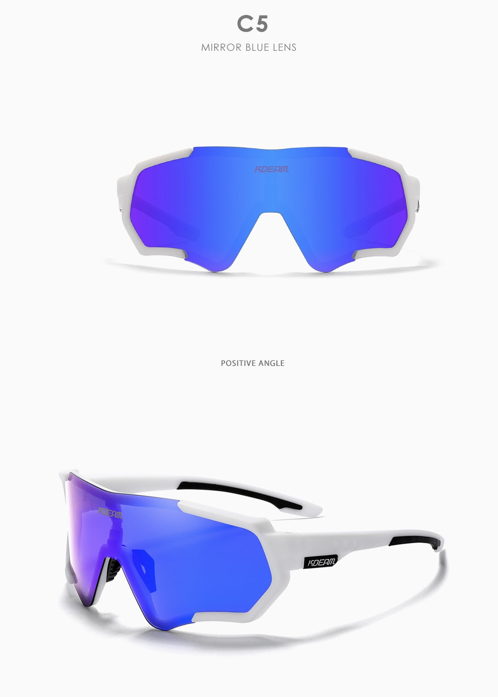 KDEAM. "CYCLING TR90". Polarizadas, Unisex, UV400.