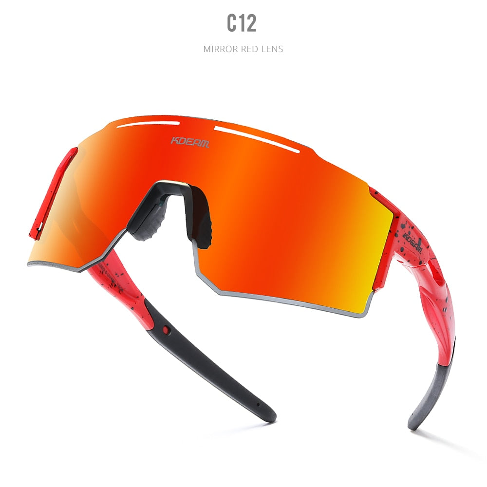 KDEAM. "CYCLING Rimless". Polarizadas, Unisex, UV400.