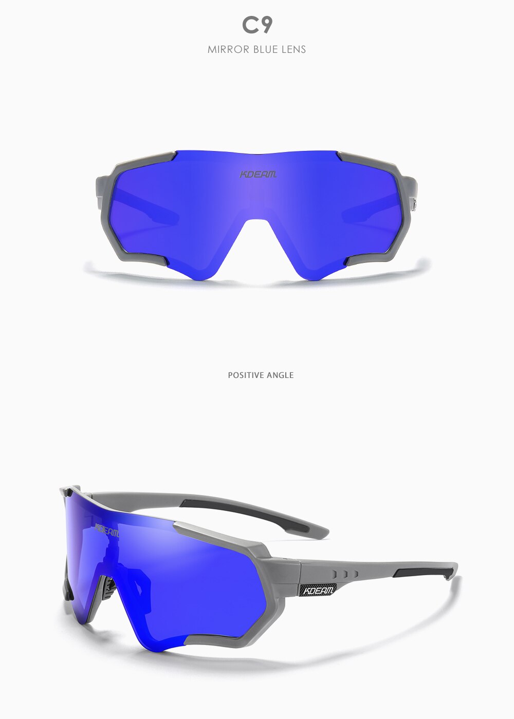 KDEAM. "CYCLING TR90". Polarizadas, Unisex, UV400.