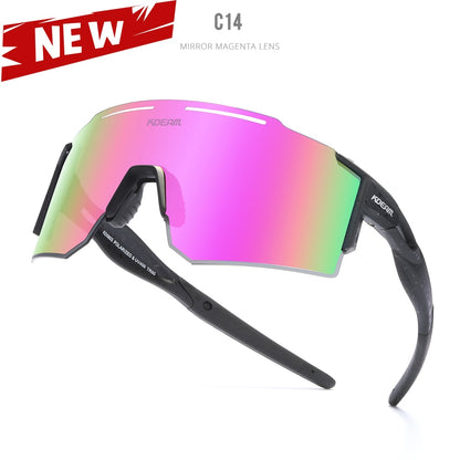 KDEAM. "CYCLING Rimless". Polarizadas, Unisex, UV400.