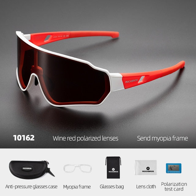 ROCKBROS. Gafas de ciclismo fotocromáticas unisex.