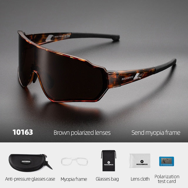 ROCKBROS. Gafas de ciclismo fotocromáticas unisex.