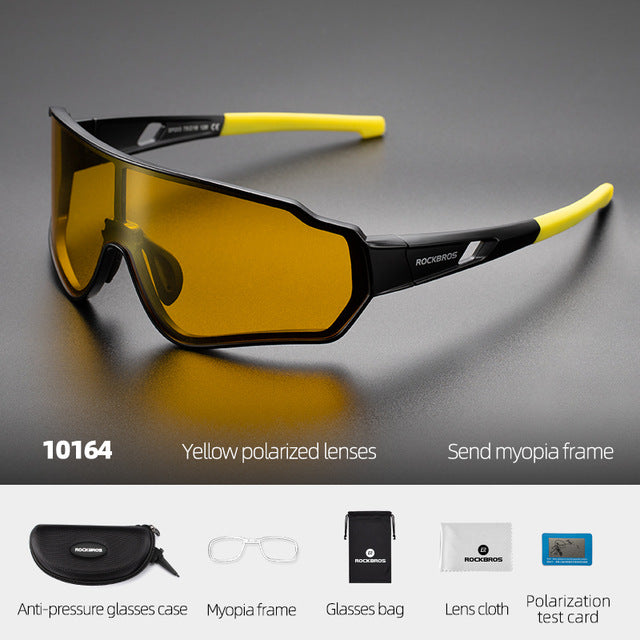 ROCKBROS. Gafas de ciclismo fotocromáticas unisex.